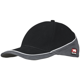 Cap »VISION«, Baumwolle, schwarz/grau