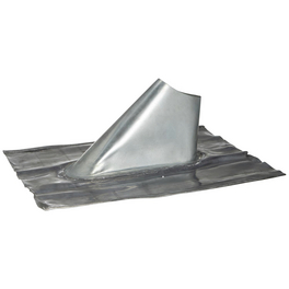 Dachhaube, 40 x 32 x 16 cm, Silber, Blei