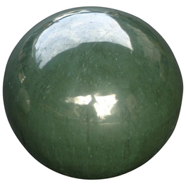 Deko-Kugel, Keramik, grün, Ø: 14 cm