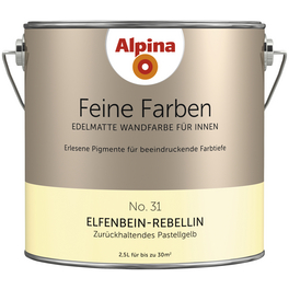 Dispersionsfarbe »Feine Farben«, Elfenbein-Rebellin, matt