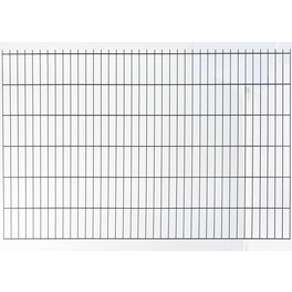 Doppelstabmatte, HxLxT: 83 x 251 x 1,7 cm, Stahl, anthrazit Doppelstabmatte, HxLxT: 83 x 251 x 1,7 cm, Stahl, anthrazit