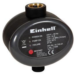 Durchflussschalter »Einhell Grey«, max. 10 bar Durchflussschalter »Einhell Grey«, max. 10 bar