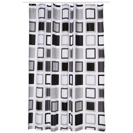 Duschvorhang »Clipper«, BxH: 180 x 200 cm, Karos, anthrazit Duschvorhang »Clipper«, BxH: 180 x 200 cm, Karos, anthrazit