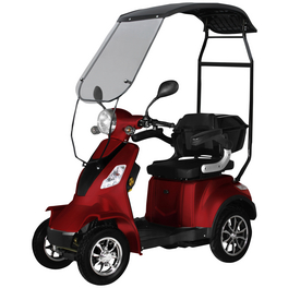 Elektromobil »Palermo«, max. 25 km/h, Reichweite: 50 km, rot Elektromobil »Palermo«, max. 25 km/h, Reichweite: 50 km, rot