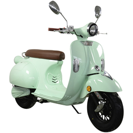Elektroroller »Sizilia«, max. 45 km/h, Reichweite: 45 km, mintgrün/braun Elektroroller »Sizilia«, max. 45 km/h, Reichweite: 45 km, mintgrün/braun