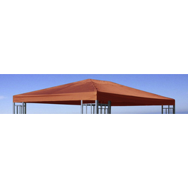 Ersatzdach, Breite: 300 cm, Dach: 100% Polyester mit PVC Beschichtung, terrakottafarben