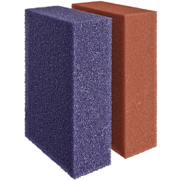 Ersatzfiltermatten, geeignet für Teiche, rot/violett