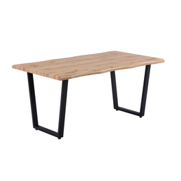 Esstisch, BxT: 160 x 90 cm, mitteldichte_faserplatte_mdf|metall