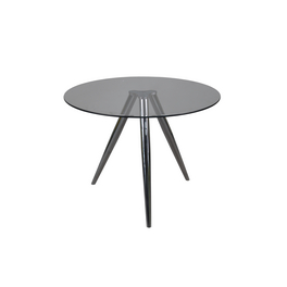 Esstisch »Tisch«, BxT: 104 x 100 cm, chrom|glas