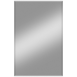 Facettenspiegel »Gennil«, rechteckig, BxH: 50 x 110 cm, silberfarben