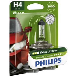 Fahrzeugscheinwerferlampe »LongLife Ecovision«, H4, 60/55 W