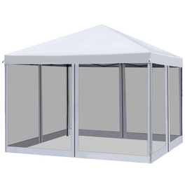 Faltpavillon, Linear-Form, BxT: 296 x 296 cm