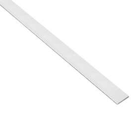 Flachstange, LxBxH: 1000 x 15 x 2 mm, silberfarben