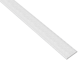 Flachstange, LxBxH: 2000 x 15 x 2 mm, edelstahlfarben