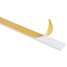 Flachstange, LxBxH: 2600 x 30 x 3 mm, weiß