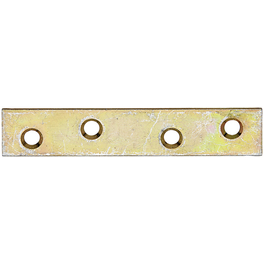 Flachverbinder, Stahl, goldfarben/irisierend, 1 Stück Flachverbinder, Stahl, goldfarben/irisierend, 1 Stück