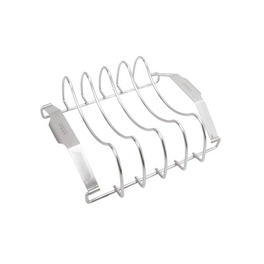 Fleischhalter, silberfarben, Edelstahl Fleischhalter, silberfarben, Edelstahl