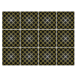 Fliesenaufkleber, BxH: 15 x 15 cm, selbstklebend