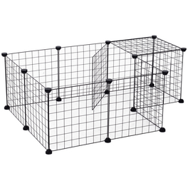Freilaufgehege, BxHxT: 73 x 36 x 106 cm, Metall