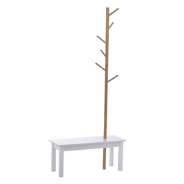 Garderobenständer, BxH: 30 x 180 cm, Holzwerkstoff