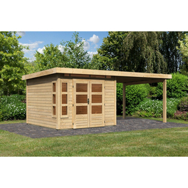 Gartenhaus »Kastorf 6«, BxT: 565 x 274 cm (Außenmaße), Wandstärke: 28 mm