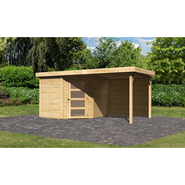 Gartenhaus »Schwandorf 5«, BxT: 462 x 246 cm (Außenmaße), Wandstärke: 19 mm Gartenhaus »Schwandorf 5«, BxT: 462 x 246 cm (Außenmaße), Wandstärke: 19 mm