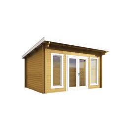 Gartenhaus »Trondheim 44-B XL «, BxT: 400 x 450 cm, Blockbohlensystem, Fichte