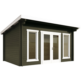 Gartenhaus »Trondheim 44-D XL«, BxT: 490 x 450 cm, Blockbohlensystem, Fichte