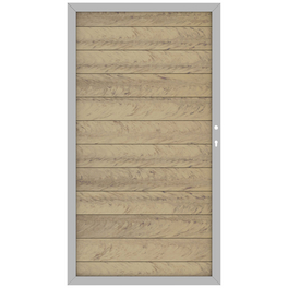 Gartenzaun »System WPC«, Holz-Polymer-Werkstoffe (WPC), sandfarben