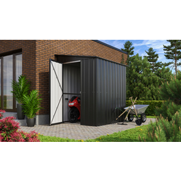 Gerätehaus »LeanTo«, Stahl, Pultdach, 2.46m²