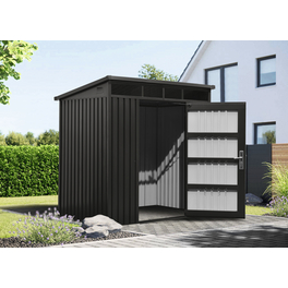 Gerätehaus, Stahl, Pultdach, 2.53m²