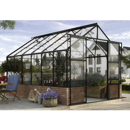 Gewächshaus Set »Cassandra«, 9,9 m², Aluminium/ESG Glas, winterfest Gewächshaus Set »Cassandra«, 9,9 m², Aluminium/ESG Glas, winterfest