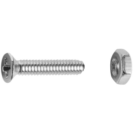 Gewindeschraube, ØxL: M2 x 10 mm, Verzinkt, 20 Stück Gewindeschraube, ØxL: M2 x 10 mm, Verzinkt, 20 Stück