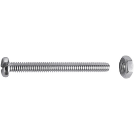 Gewindeschraube, ØxL: M2 x 20 mm, Verzinkt, 20 Stück Gewindeschraube, ØxL: M2 x 20 mm, Verzinkt, 20 Stück