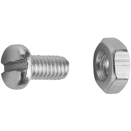 Gewindeschraube, ØxL: M2 x 5 mm, Verzinkt, 20 Stück Gewindeschraube, ØxL: M2 x 5 mm, Verzinkt, 20 Stück