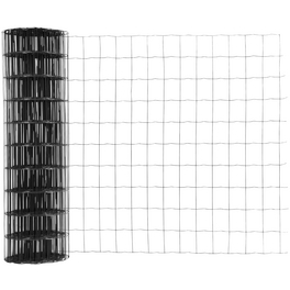 Gitterzaun, HxL: 150 x 2500 cm, Stahl, anthrazit Gitterzaun, HxL: 150 x 2500 cm, Stahl, anthrazit