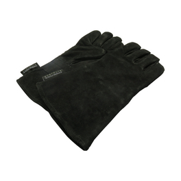Grillhandschuh, Leder, S/M, schwarz