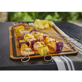 Grillspieß-Set, Breite: 6,67 cm, aus Edelstahl Grillspieß-Set, Breite: 6,67 cm, aus Edelstahl