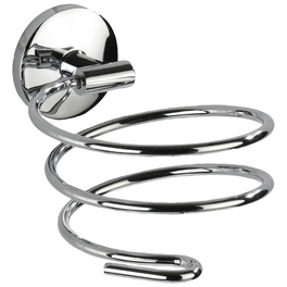 Haartrockner-Halter »Cuba«, Zinkdruckguss, chromfarben Haartrockner-Halter »Cuba«, Zinkdruckguss, chromfarben