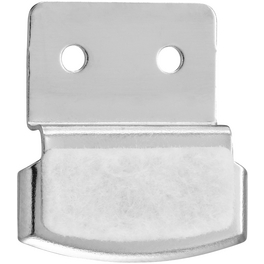 Haken »GECCO Spiegelhalter«, silberfarben, Länge: 2,8 cm Haken »GECCO Spiegelhalter«, silberfarben, Länge: 2,8 cm