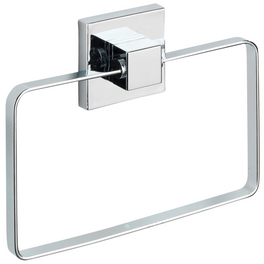 Handtuchring »Vacuum-loc Quadro«, Edelstahl, silberfarben