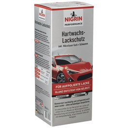 Hartwachs-Lackschutz, 1x 500 ml, 1x Applikationsschwamm, 1x Microfasertuch, Silber, Kunststoff