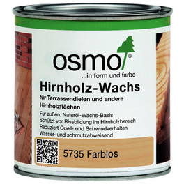 Hirnholz-Wachs, für außen, 0,375 l, farblos, seidenmatt