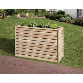 Hochbeet, BxHxL: 125 x 80 x 45 cm, Holz/Lärchenholz/Nadelholz