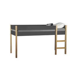 Hochbett, BxL: 99 x 210 cm, Mitteldichte Faserplatte (MDF) / Holz Hochbett, BxL: 99 x 210 cm, Mitteldichte Faserplatte (MDF) / Holz