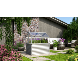 Hochfrühbeet »Zola«, BxLxH: 89 x 126,7 x 134,5 cm, Zincalume® Hochfrühbeet »Zola«, BxLxH: 89 x 126,7 x 134,5 cm, Zincalume®