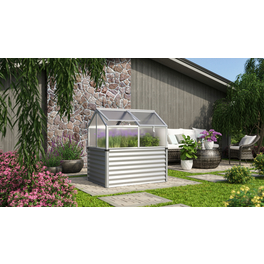 Hochfrühbeet »Zola«, BxLxH: 89 x 126,7 x 134,5 cm, Zincalume® Hochfrühbeet »Zola«, BxLxH: 89 x 126,7 x 134,5 cm, Zincalume®
