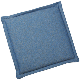 Hockerauflage »Selection-Line«, Hockerauflage, blau, Uni, BxL: 48 x 48 cm