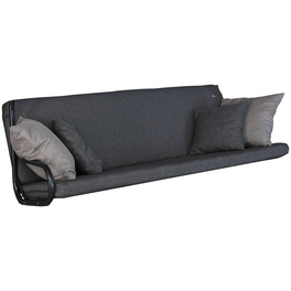Hollywoodschaukelauflage »Smart«, grau, Uni, BxL: 180 x 54 cm