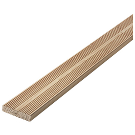 Holz-Terrassendielen »Douglasie frz. Profil«, Breite: 12 cm, Stärke: 2,8 cm, 1 Stk.